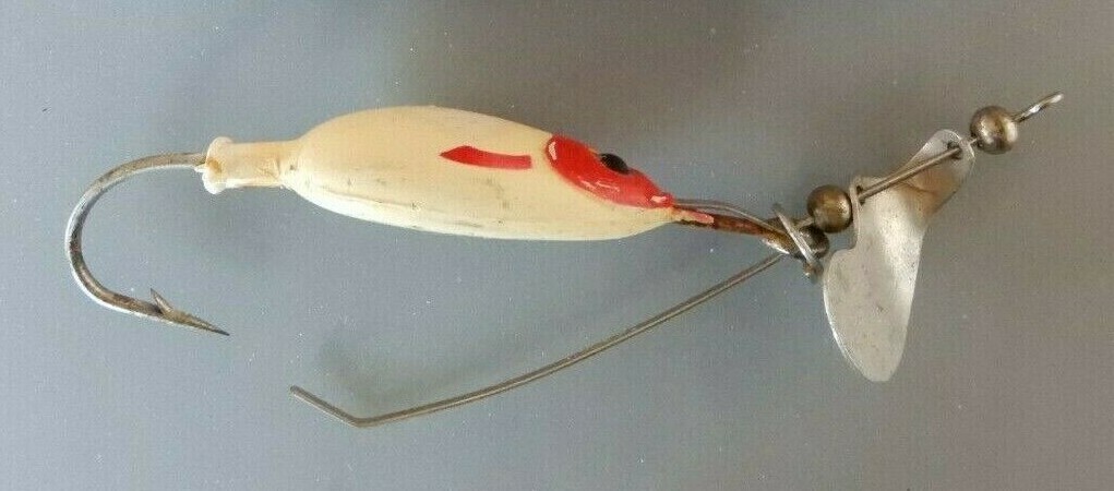 brooks bait fishing lure origin Brooks No. 7 Vintage Lure, bottom fishing