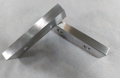12.5 x 2 x 1'' Reversible Alum Machined Soft Jaws for 6'' Kurt Vises (1 Pack)