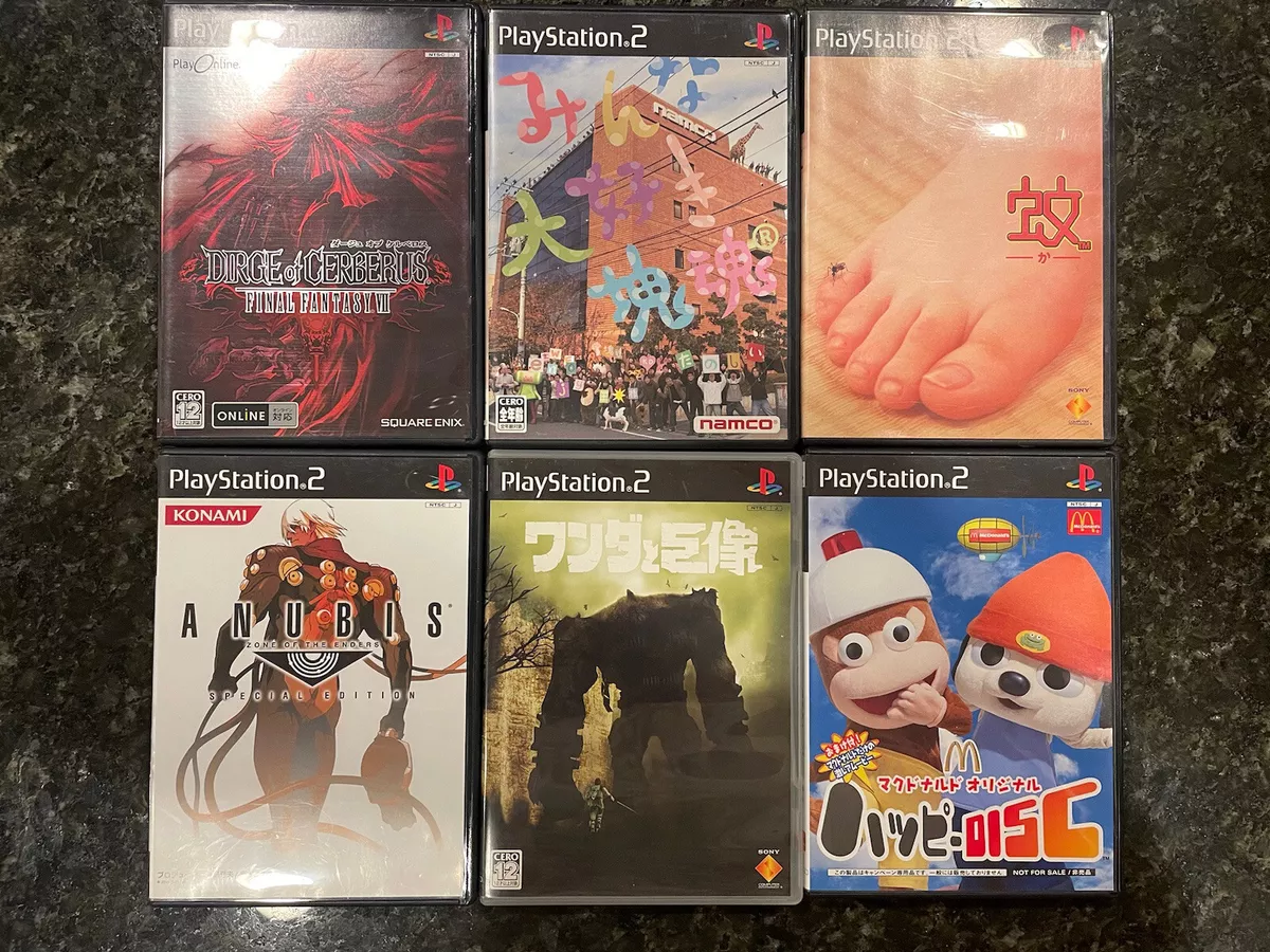 Lot of 7 PS2 Games Japan Imports US Seller