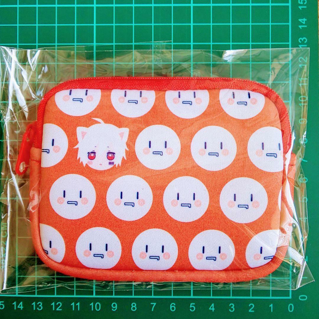 Mafumafu Multi Mini Pouch Case 4 Set Blue Yellow Orange Mafuteru