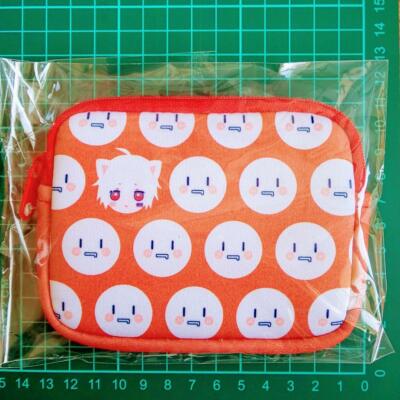 Mafumafu Multi Mini Pouch Case 4 Set Blue Yellow Orange Mafuteru
