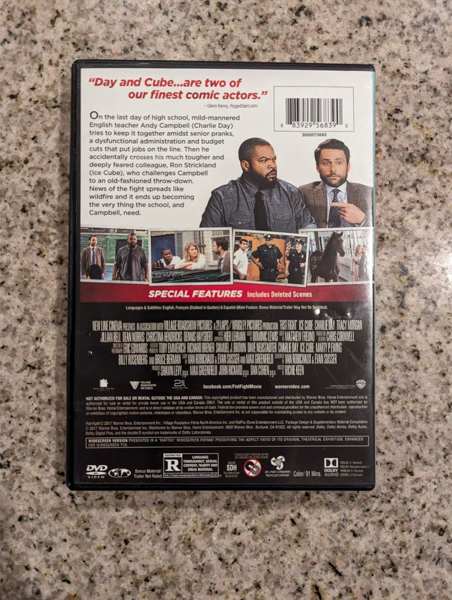 💥 FIST FIGHT (2017) Ice Cube Charlie Day Tracy Morgan Jillian