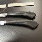 Vintage Set of 2 Quikut Steak Knives Brown Plastic Handle Stainless Steel USA 8” — photo 2