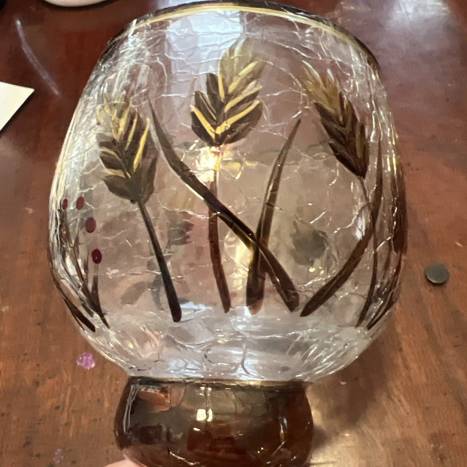 Juego de 2 votivos de vidrio craquelado Yankee Candle Foto 4 de 4