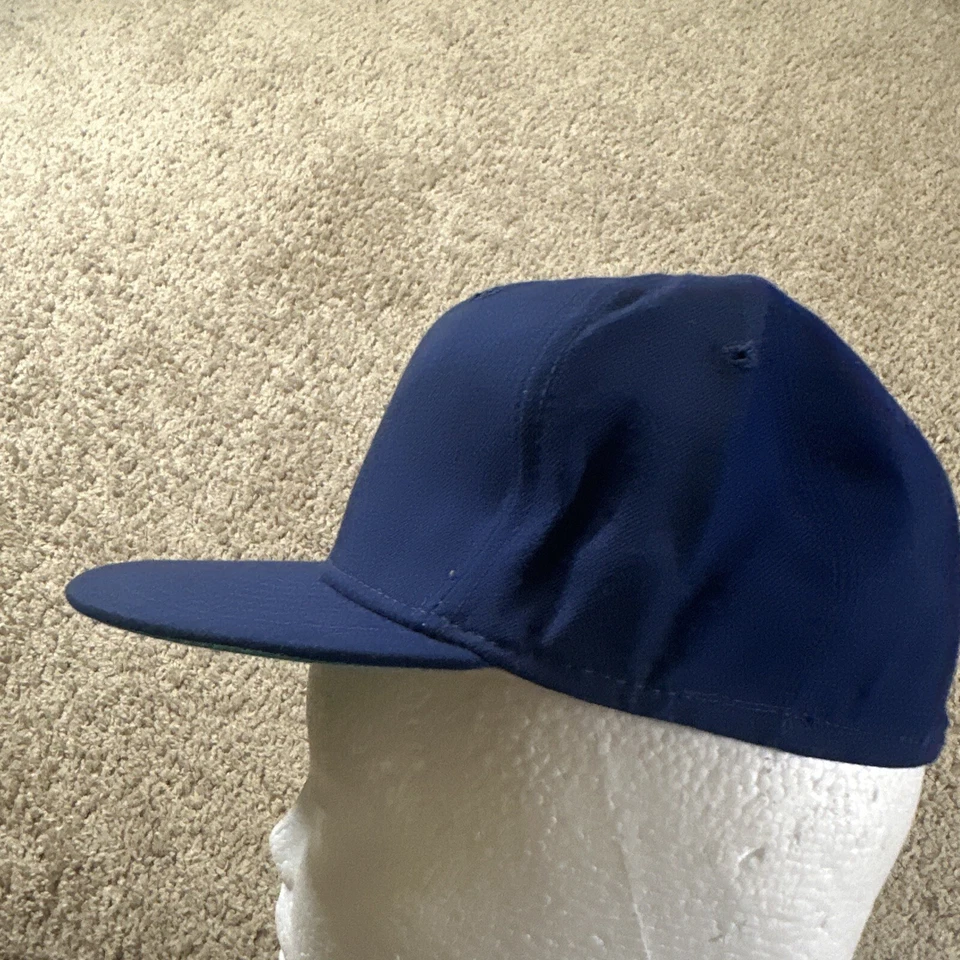 Vtg Chicago Cubs Hat Cap Youth 6 7/8 Blue Pro Model Diamond 5950 New Era US - Image 2 of 4