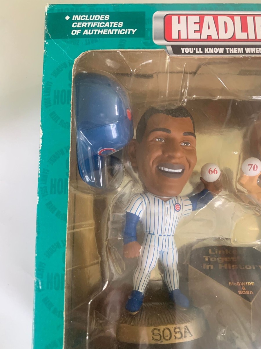 MARK McGWIRE SAMMY SOSA HEADLINERS XL LINKED TOGETHER IN HISTORY