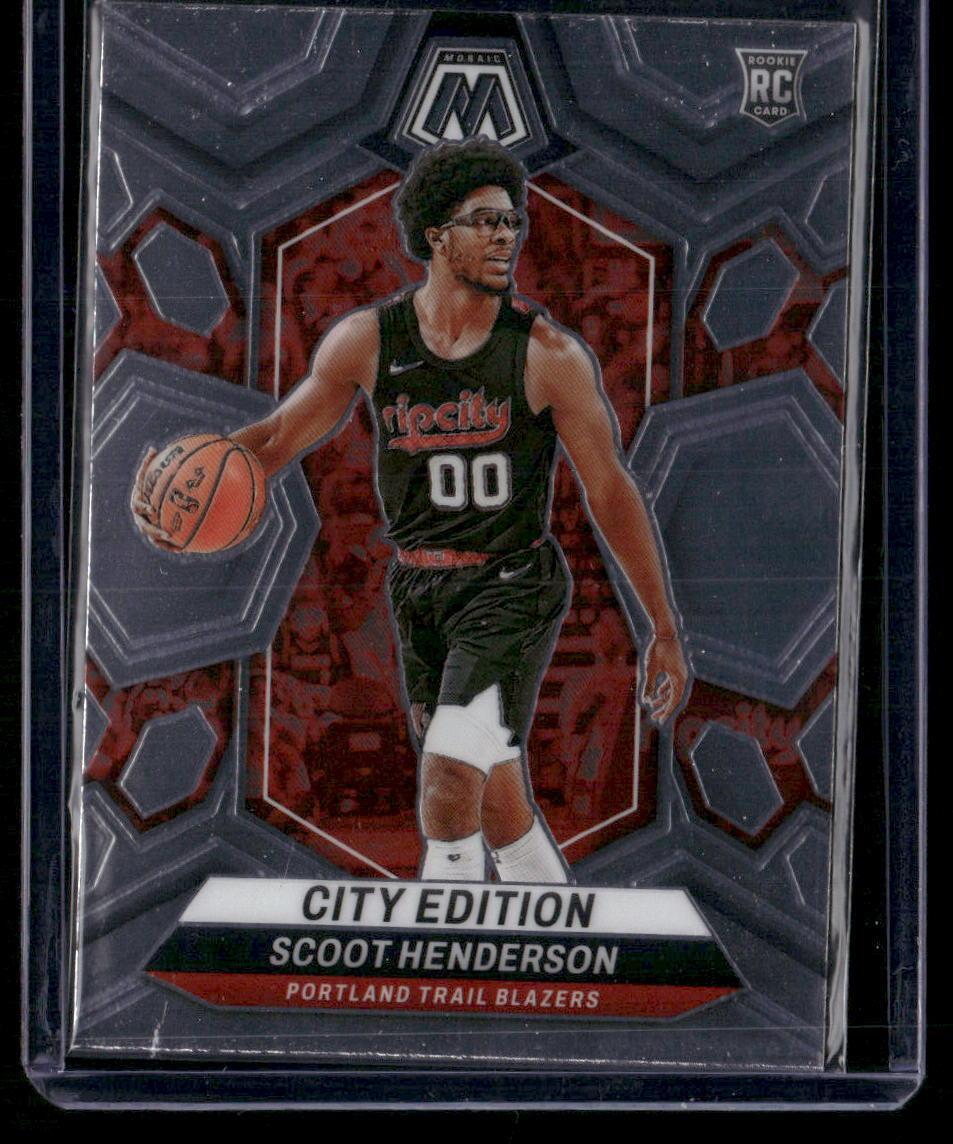 2023-24 Panini Mosaic #275 Scoot Henderson