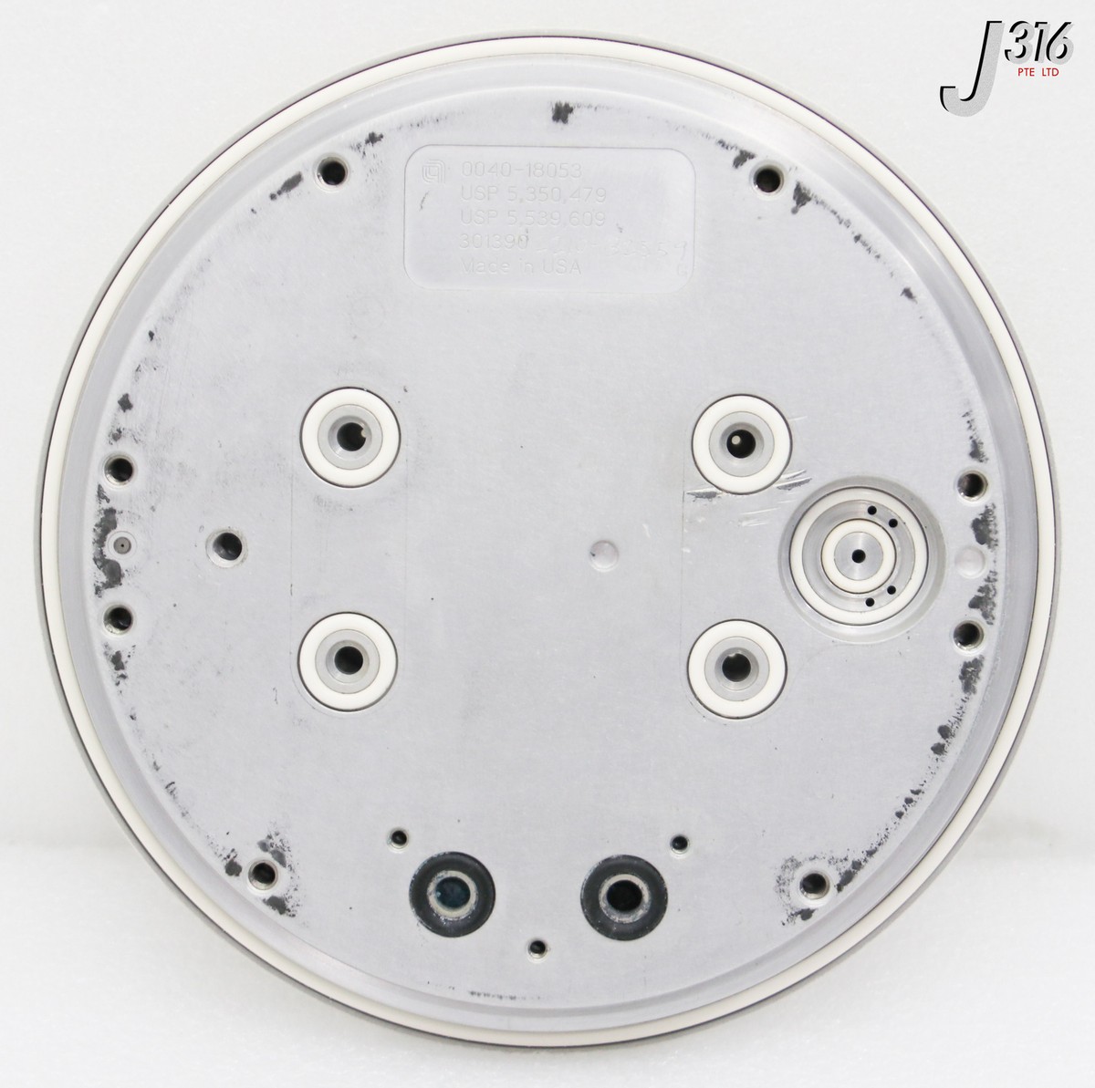 C3754 APPLIED MATERIALS PEDESTAL, HOLES, 200mm BLUE SNNF 0040