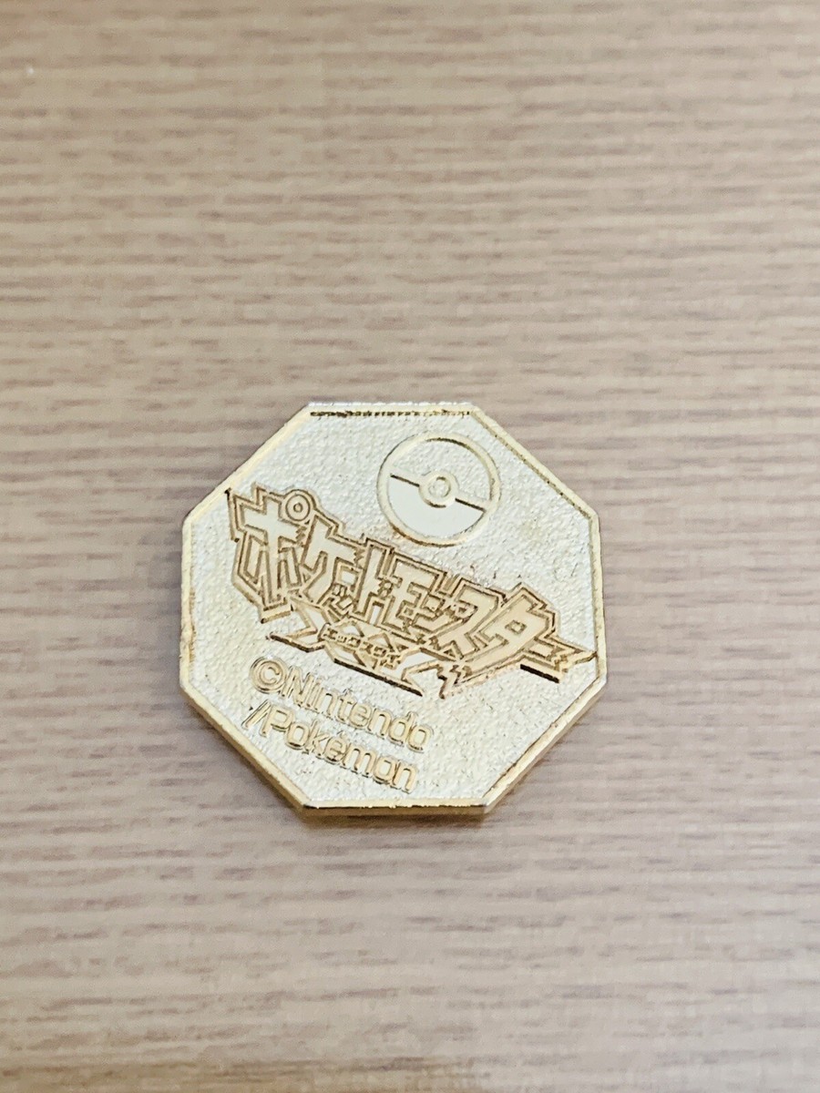 Mega Rayquaza Pokemon Metal Coin Medal Nintendo From Japan