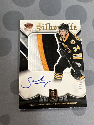 2013 Crown Royale Carl Soderberg Silhouette Rookie Patch Auto RPA Prime 19/25