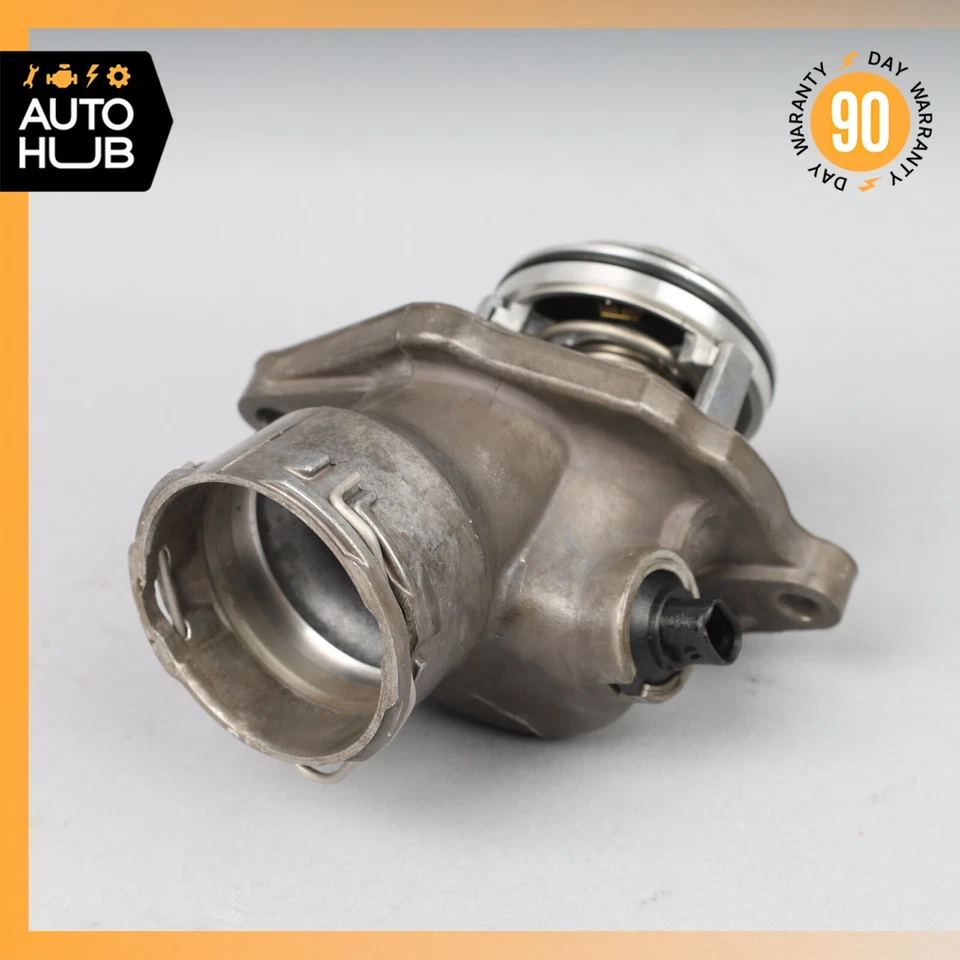 Carcasa termostato de agua Mercedes W209 CLK350 R350 GLK350 C350 2722000415 FABRICANTE DE EQUIPOS ORIGINALES Foto 4 de 4