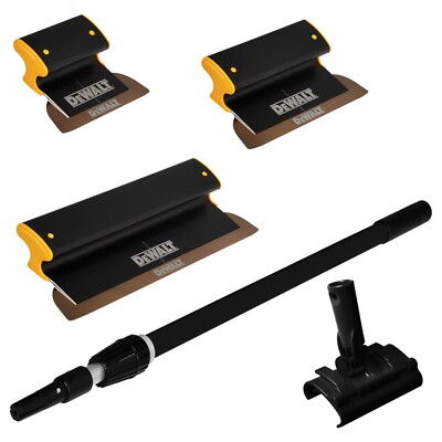 #ad DEWALT Drywall Skimming Blade Set Stainless Steel w Ext. Handle DXTT 3 439 $308.50