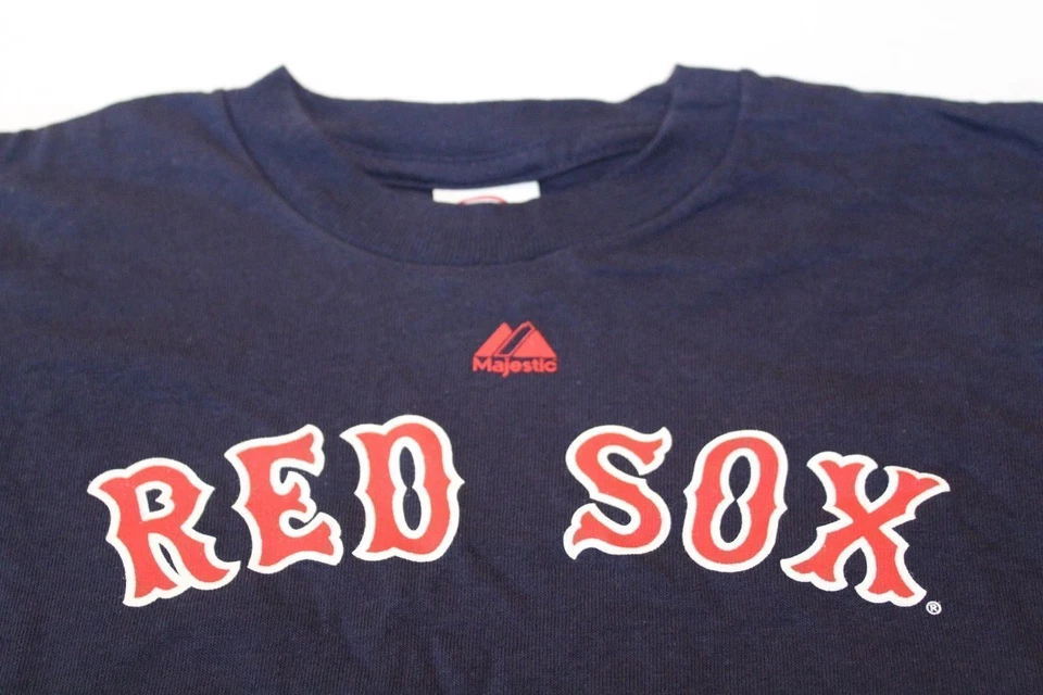 Camiseta Majestic Boston Red Sox Jackie Bradley Jr. #44 MLB Talla Juvenil Grande Foto 3 de 4