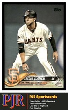 2018 Topps #664 Gregor Blanco San Francisco Giants  EXTRA 35% OFF 4+