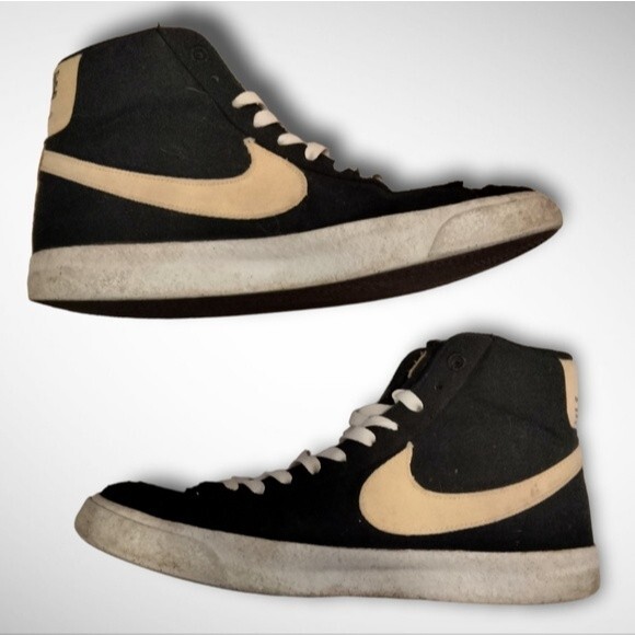 Nike Blazer Mid 77 Mens Size 9 Pomegranate Black Solar Flare Shoes Sneakers | eBay