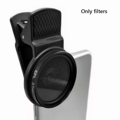 Filtre CPL 37mm Universel Circulaire Polariseur Objectif Filtre Téléphone Portable Objectif Acce... - Photo 4/6