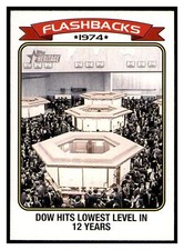 2023 Topps Heritage Dow Jones News Flashbacks