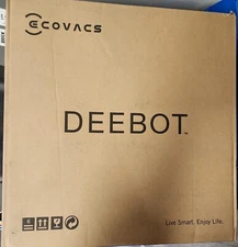 ECOVACS Deebot Ozmo T8 Robot Vacuum Cleaner & Mop Black New