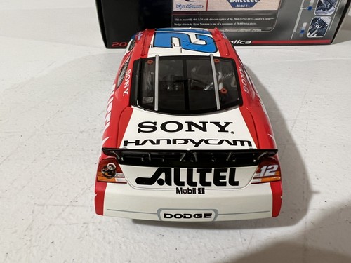 Ryan Newman #12 Alltel Justice League 1/24 Dodge Team Caliber Preffered 2004 - Picture 4 of 12