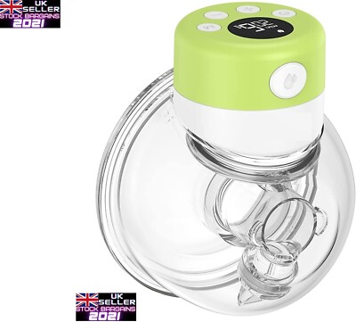 Wearable Electric Breast Pump S12, LCD Hands-Free Pump,