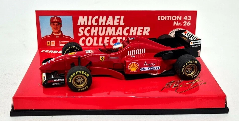 Minichamps 1/43 - Ferrari F310 M. Schumacher 1996 nr.26 F1 Model Car 510 964301 - Image 4 of 4