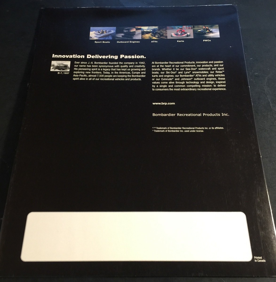 2005 SKI-DOO SNOWMOBILE SPRING SALES BROCHURE 12 PAGES (V16) | eBay