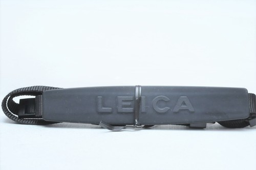 Leica 14312 Black Camera Neck Strap With Lugs