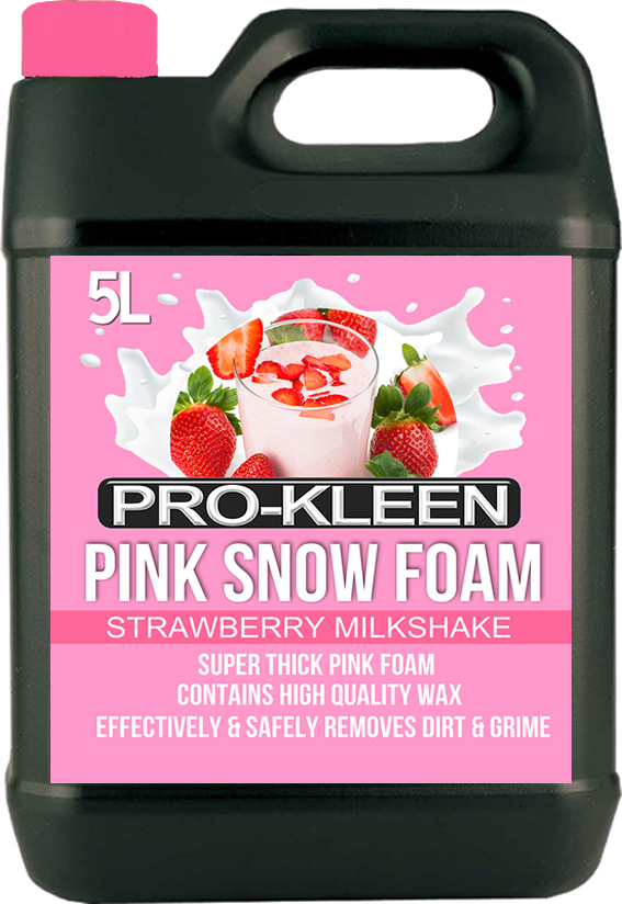 ProKleen Snow Foam Car Candy Shampoo Wash Wax pH Neutral Pressure Washer 5L