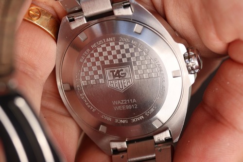 Tag Heuer Formula 1 GMT Kaliber 7 "Batman" WAZ211A.BA0875 41mm - Bild 9 von 10