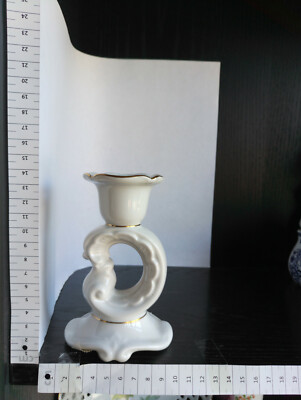 Leuchter / Kerzenhalter ca.14 cm. Weimar-Porzellan, Katharina 2276, NEU