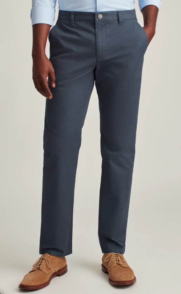 Bonobos Stretch Washed Chino Pants-Blue After Midnight-STR