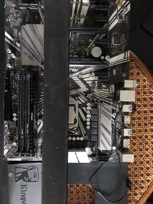 Half-computer (Motherboard, processor, ram, SSD, cpu)