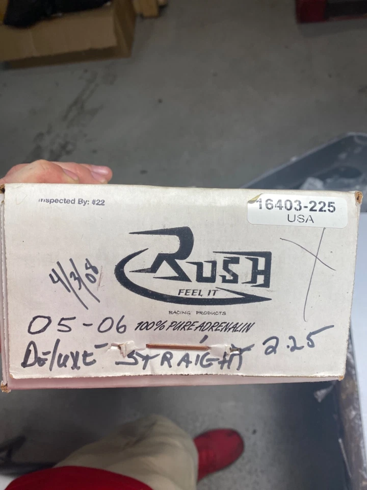 Rush🔥Harley 05-06 Softail Deluxe 3" silenciadores deslizables escape con deflectores de 2,25” Foto 4 de 4