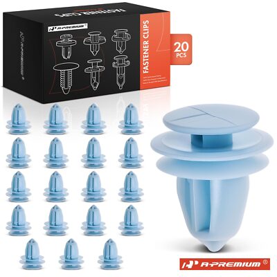 A-Premium 20x Nylon Door Panel Interior Trim Clips Retainer Fasteners for Honda
