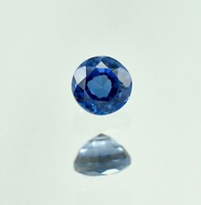 AAA 4.50 MM Natural Montana Blue Sapphir Loose Round Gemstone Cut 0.50 Ct
