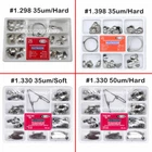 Dental Saddle Contoured Metal Matrices Matrix Springclip Original TOR VM 4 Sizes