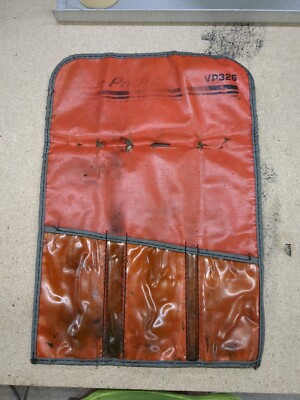 (#1) SNAP-ON / Blue Point 5 SLOT TOOL ROLL POUCH  VP326 / C326
