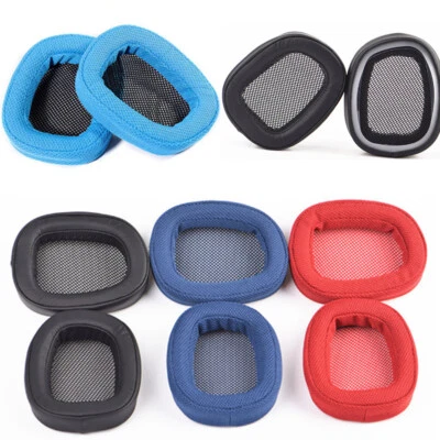 MARKENLOS Almohadillas de repuesto para auriculares Logitech G433, G233, G-pro, G533, G231, G331