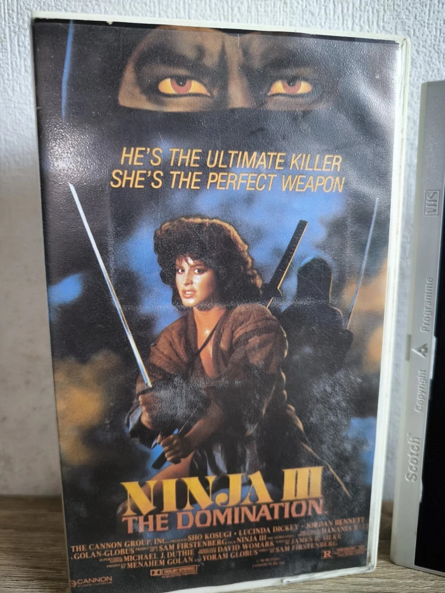 [VHS]  ►NINJA III: THE DOMINATION (1984)◀︎Lucinda Dickey