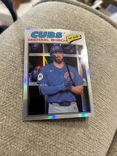2026 Topps Heritage Michael Busch #305 Chrome Refractor