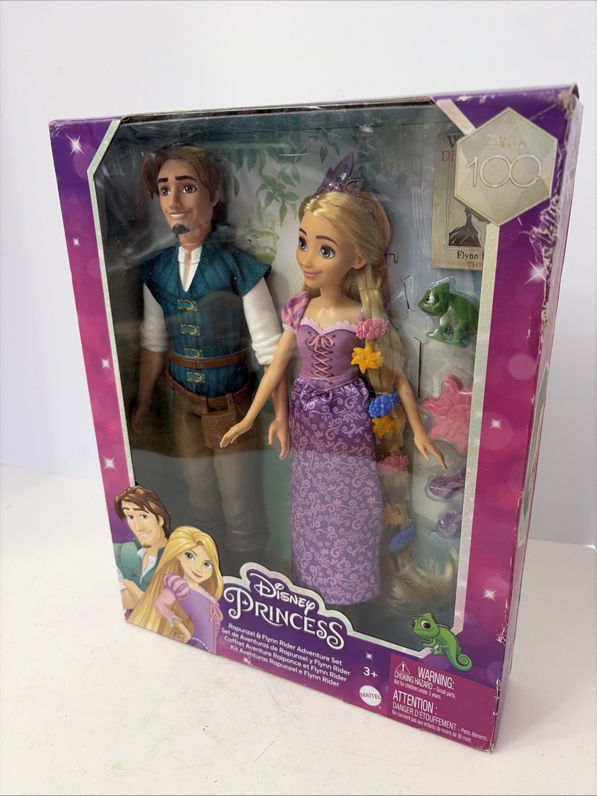 Disney Princess Toys, Rapunzel and Flynn Rider Dolls and Accessories New