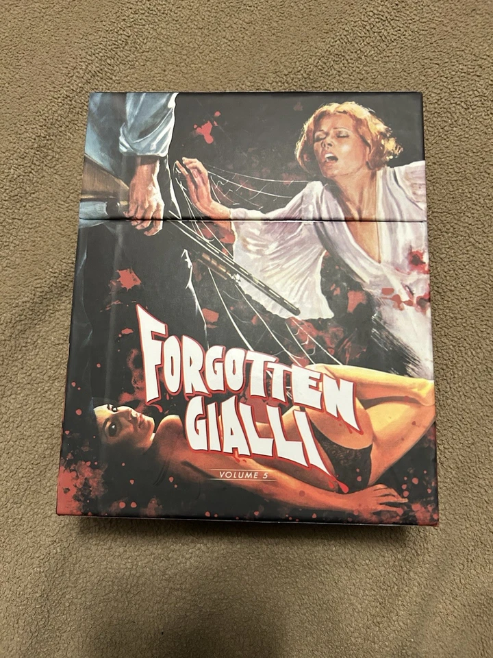 LIKE NEW! Forgotten Gialli: Volume 5 Blu-ray VINEGAR SYNDROME LE/6000 - Image 2 of 4