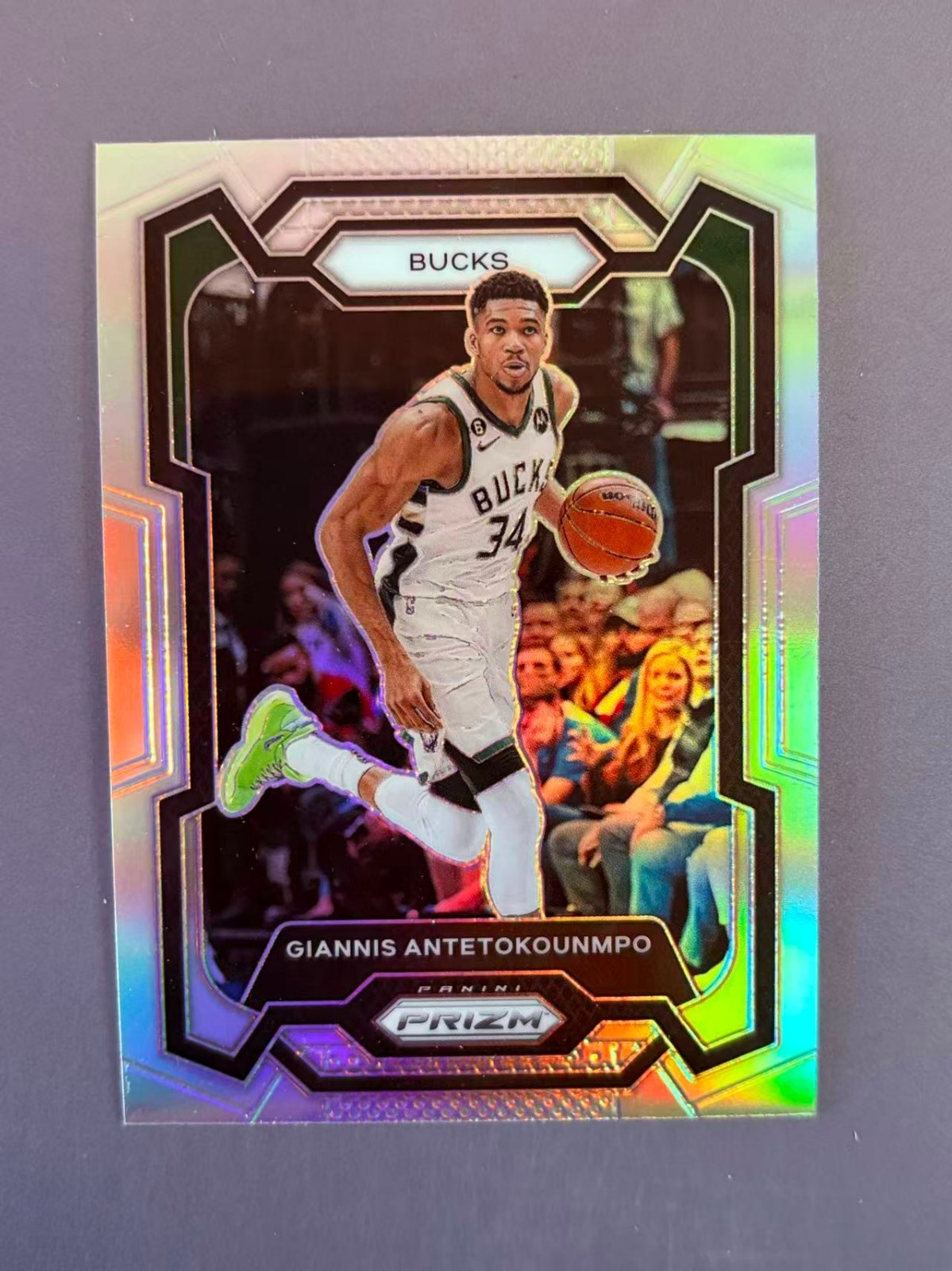 Giannis Antetokounmpo 2023-24 Panini Prizm Silver Prizm #103