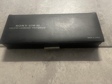 Sony ECM-DS30P Electret Stereo Compact Condenser Microphone Untested