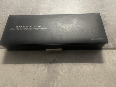 Sony ECM-DS30P Electret Stereo Compact Condenser Microphone Untested 
