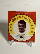 1978 Slim Jim Collection LEON GRAY FOOTBALL