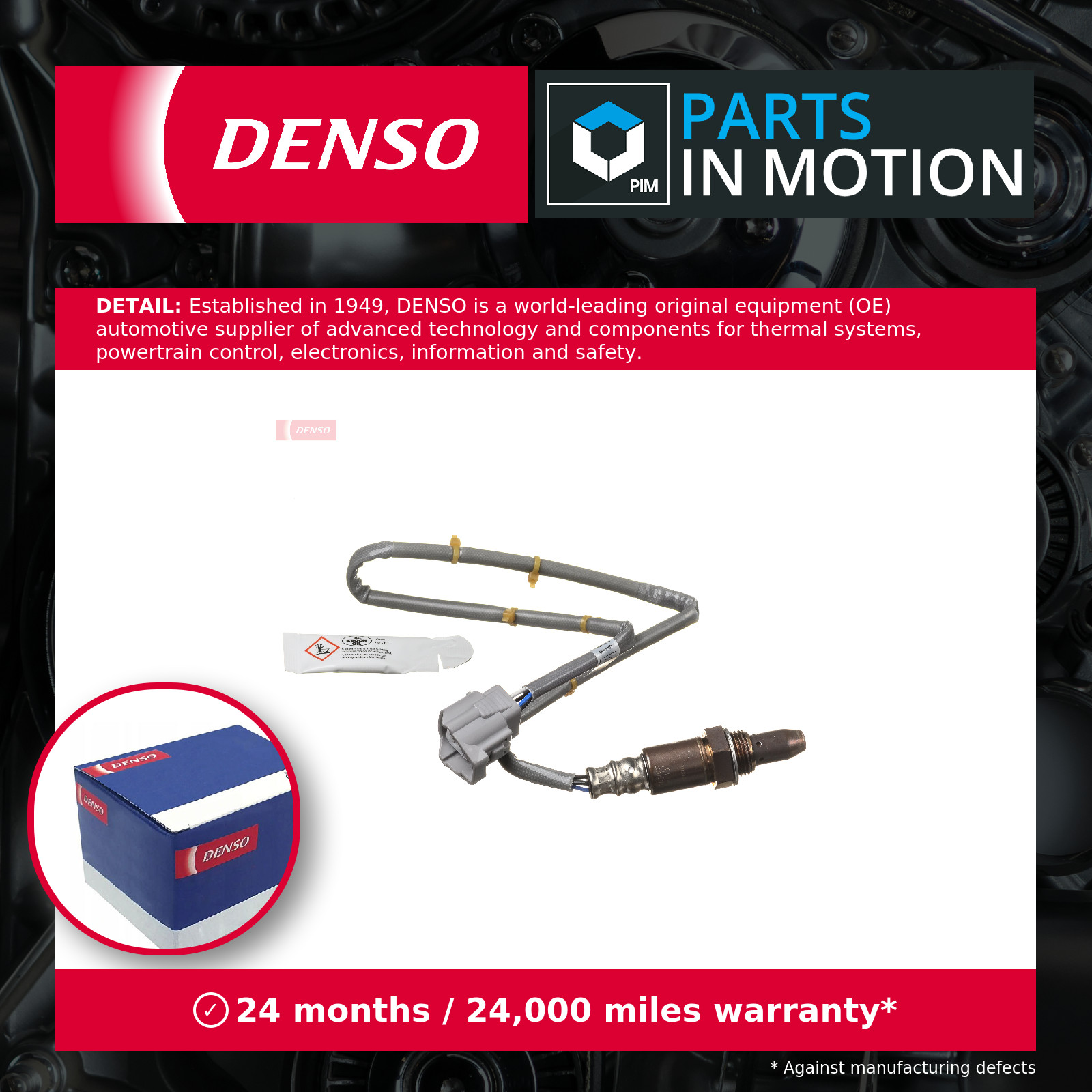 LAMBDA SENSOR DOX-0589 FOR MAZDA SH-VPTR 2.2L SHY8/SHY4/SHY6/SHY1 2.2L 4cyl 6 - Image 5