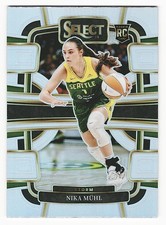 2024 Panini WNBA Select Nika Muhl Rookie Silver Seattle Storm #27