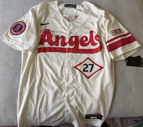 Mike Trout Los Angeles Angels Jersey City Connect Edition Size Large
