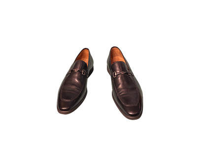 65487 Cardiff Mazlan Men's Black Bit Loafer
